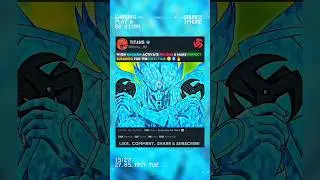 KAKASHI ACTIVATE HIS PERFECT SUSANOO 🥶🔥☠️