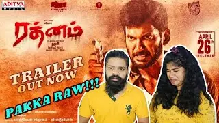Rathnam(Tamil) - Official Trailer REACTION | Vishal, Priya Bhavani Shankar | Hari | Devi Sri Prasad