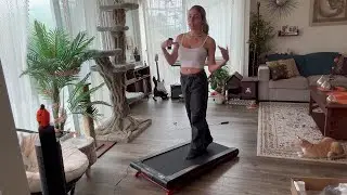Sperax Walking Treadmill Pad with APP, 3 in 1 Under Desk Treadmill, 400W