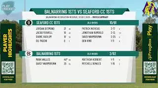Balnarring 1sts v Seaford CC 1sts