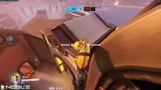 AQUAMARINE INSANE JUNKRAT GAMEPLAY OVERWATCH SEASON 31 TOP 500