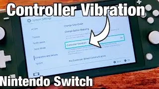 Nintendo Switch: как включить и выключить вибрацию контроллера