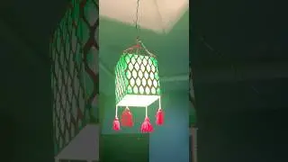 Beautiful Ceiling Decor Craft Idea #short #reel #viral #youtubeshort #diycrafts #trending #decoridea