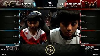 WE vs FW - 2017 MSI Group Stage Day 1 - Team WE vs Flash Wolves