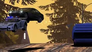 Need for Speed Most Wanted Mercedes CLK 500 vs Police