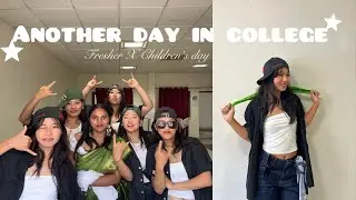 College vlog || Freshers x Children’s day|| Bollywood remix dance|| #tibetanvloger #college #friends