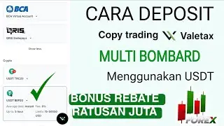 Cara Deposit Copy Trading Valetax | Broker yg lagi viral