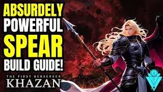 The First Berserker Khazan The Best Most OP Spear Build Guide!