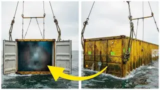 Man Found a Locked Container at 100ft &ndash; The Contents Led to 17 Arrests