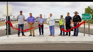 Magma Road Opens in San Tan Valley Creating Important New Route Between Hunt Hwy and Gary Road