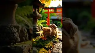 Guess the Country! ✈️ Adorable Kitten's Big Adventure! (Feat. 🗺️ Landmark) 猫 旅行