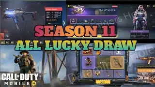 Cod mobile season 11 all Lucky draw! New character skin, Cod mobile ghost skin, Codm Mythic gun skin