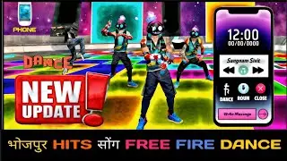 भोजपुरी सोंग😛 Dance Free fire🔥 || Craftland Maps || FREE FIRE MAPS 