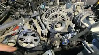 Замена ремня грм субару аутбек Subaru Outback 2.5 бензин.