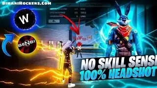 White FF noskill. Sensi Download And Apply file📂