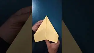 The Best Paper Airplane Design for Flies Over 100 Feet! #airplane #paperplane #shorts #diy #viral
