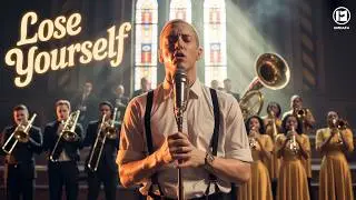 Eminem &ndash; Lose Yourself 🎺✝️ (1950s Soul Gospel Rap Version) | Motown Brass Edition