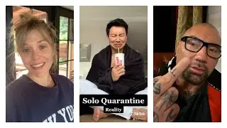 Marvel Cast During Quarantine, Part 12 | Elizabeth Olsen, Simu Liu, Dave Bautista