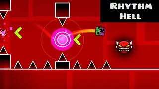 Адский ритм в Geometry Dash! Rhythm Hell in Geometry Dash! #geometrydash