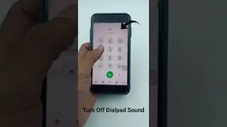 How to Turn Off Dialpad Sound On iPhone #iphone #ios