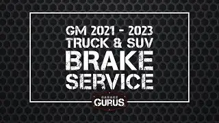 Garage Gurus | Как перевести стояночный тормоз в режим обслуживания на грузовиках и внедорожниках GM 2021&ndash;2023 годов выпуска