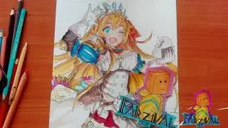 PRINCESS CONECT RE:DIVE -PECORINNE l How To Draw PECORINNE PRINCESS CONNECT RE:DIVE