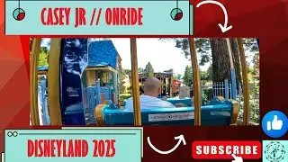 CASEY JR [Onride] DISNEYLAND PARIS DISNEYLANDPARK 2025