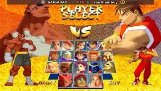 Street Fighter Zero 2 Alpha - SAIGADAO vs southamboy FT5