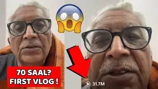 70 Year Old Man First Vlog Gets 30 Million Views? 😱🔥