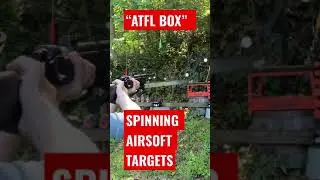 SPINNING AIRSOFT TARGETS #shorts #airsoft #short #airsoftsniper