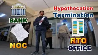 Hypothecation Termination | RTO Office | Kannada Motovlogs | Rider Ramesh Kumar