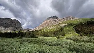 Scrambling up Black Brett in Banff, Alberta, Canada - Jul 13 2025