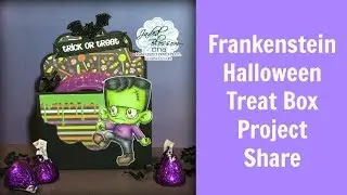 Frankenstein Halloween Treat Box