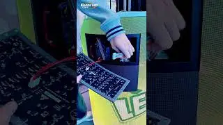 Soft LED modules go well with canned screens!#ledscreen #ledvideowall #ledboard #eagerled #ledmodule