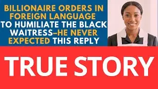 Billionaire Orders in Foreign Language to Humiliate the Black Waitress&ndash;He Never Expected This Reply
