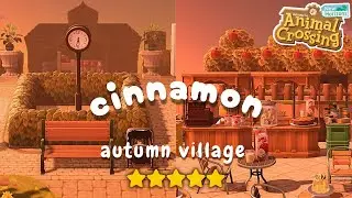 The ULTIMATE Cozy Autumn Village Island Tour 🍂 | Animal Crossing New Horizons