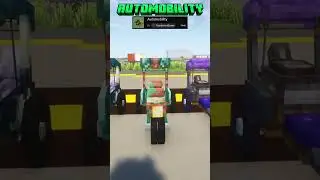 Minecraft Vehicle Mods #1 #shorts #minecraft