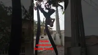 Tecido Acrob&aacute;tico... Queda Frontal #tecidoacrobatico #olimpiadas