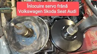 &Icirc;nlocuire tulumba servofr&acirc;nă Volkswagen Skoda Seat Audi/ brake booster replacement 