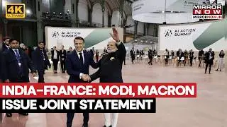 PM Modi & President Macron's Joint Statement, Leaders Vows To Strengthen India-France Ties | Watch