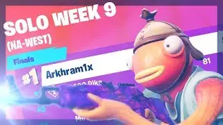 HOW I QUALIFIED FOR WORLD CUP SOLOS (Fortnite Week 9 Tournament Finals) | Arkhram1x