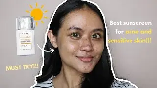 Skintific Ultra Light Serum Sunscreen SPF 50+ PA++++ review on my acne prone skin⎮English & Bahasa