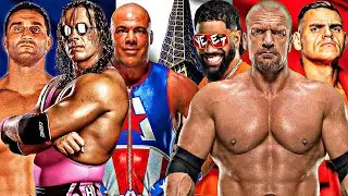 Team Bret Hart, Kurt Angle & Ken Shamrock vs Team Triple H, Jey Uso & Gunther 🤯 | WWE 2K25