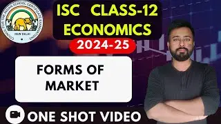 Forms of Market  | [ISC ECONOMICS Class 12]  | ISC EXAMS 2025