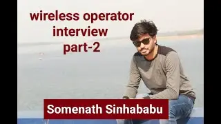 wbp wireless operator interview || from a selected  supervisor candidate | part-2|| #wbp #interview