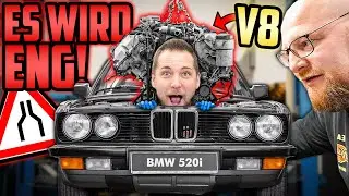 Ein GEWALTIGES PLATZPROBLEM! - BMW E28 540i - DENKAUFGABE für JULIAN & MARCO!