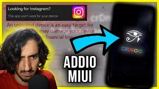 MI SONO STUFATO! Passo da MIUI a... qualcosa di peggio...? - Crdroid su Redmi Note 10 5G