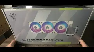 Water Cooler MSI ‐ MAG CoreLiquid A13 [ Unboxing ]