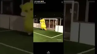 Pikachu got knock the fuck out
