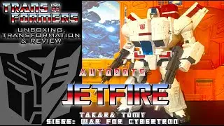 TRANSFORMERS - [ JETFIRE - SIEGE: WFC - TAKARA TOMY - SKYFIRE ] - Unboxing, Review & Transformation
